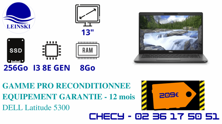 Reconditionne Portable Dell 13 Pouce