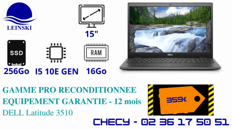 Reconditionne Portable Dell 15 Pouce I5
