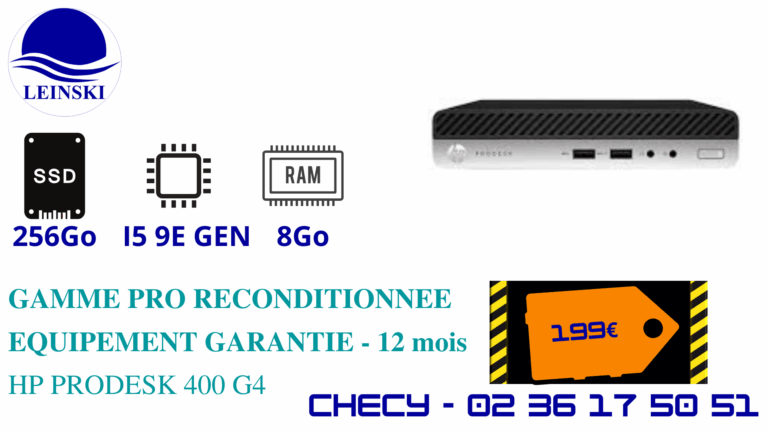 Reconditionne Tiny HP